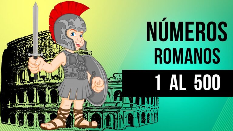 números romanos del 1 al 500 completos