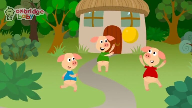 obra de los tres cochinitos en ingles y español