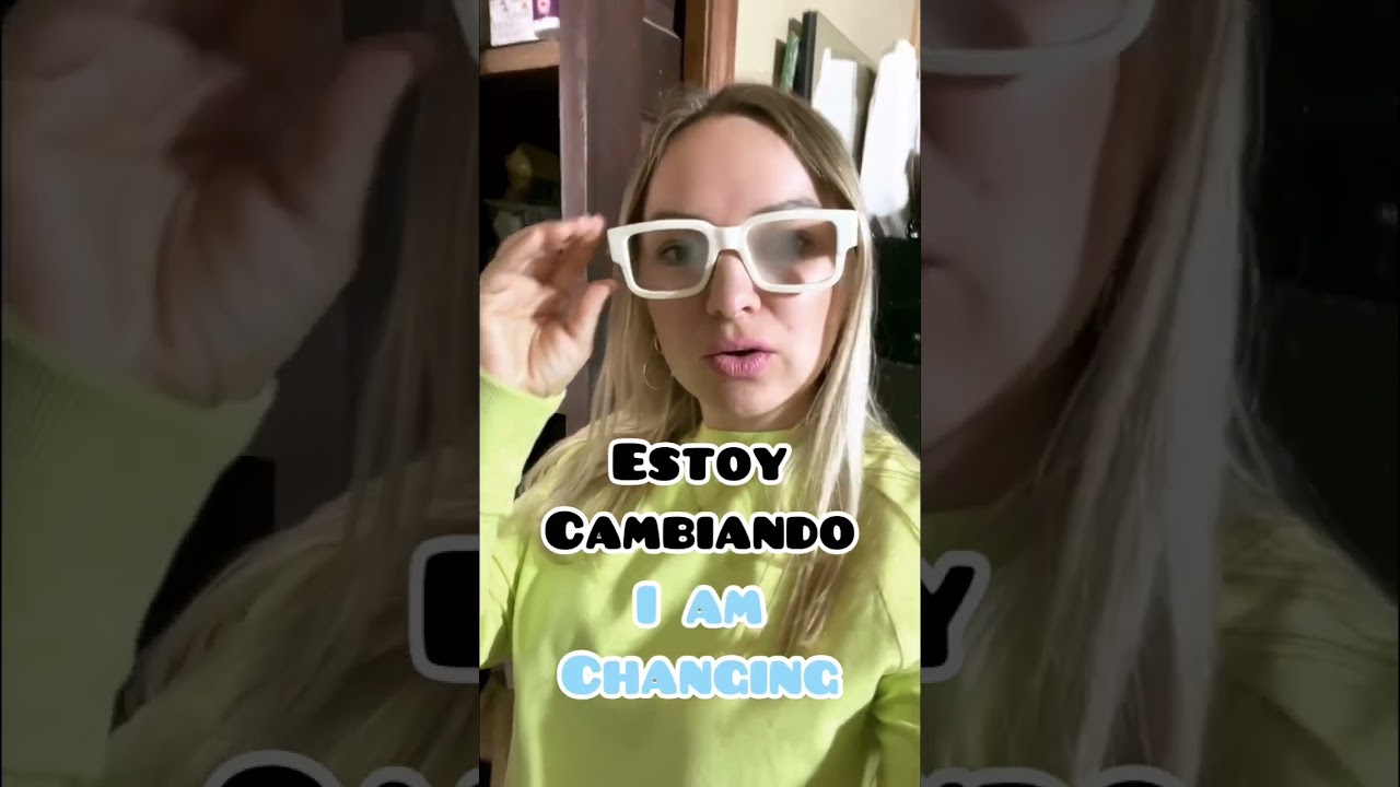 oraciones en ingles con change
