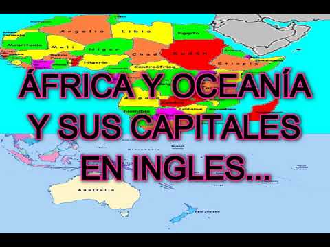 paises de africa en ingles