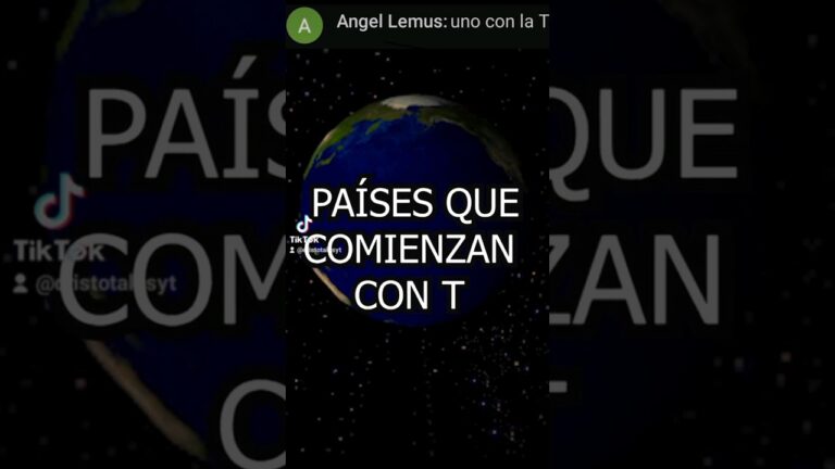 paises que empiezan con t
