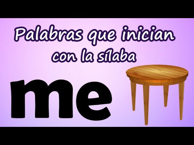 palabra de 5 letras que empiezan por me