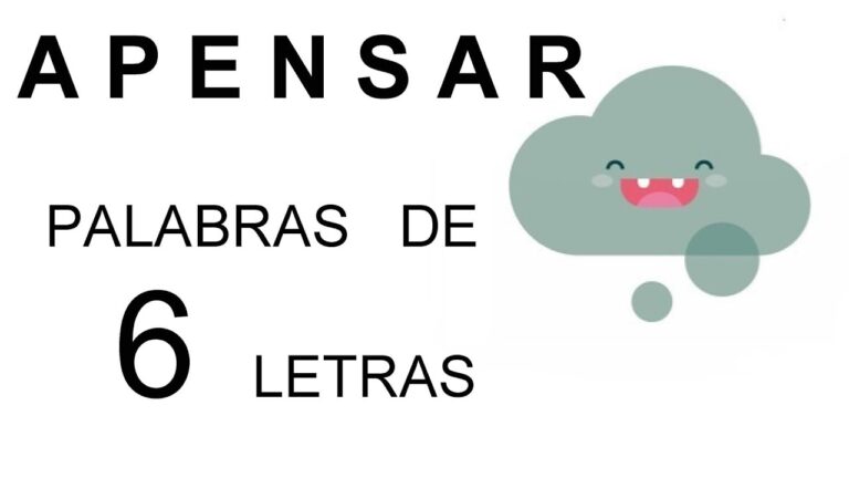 palabras con 6 letras en español
