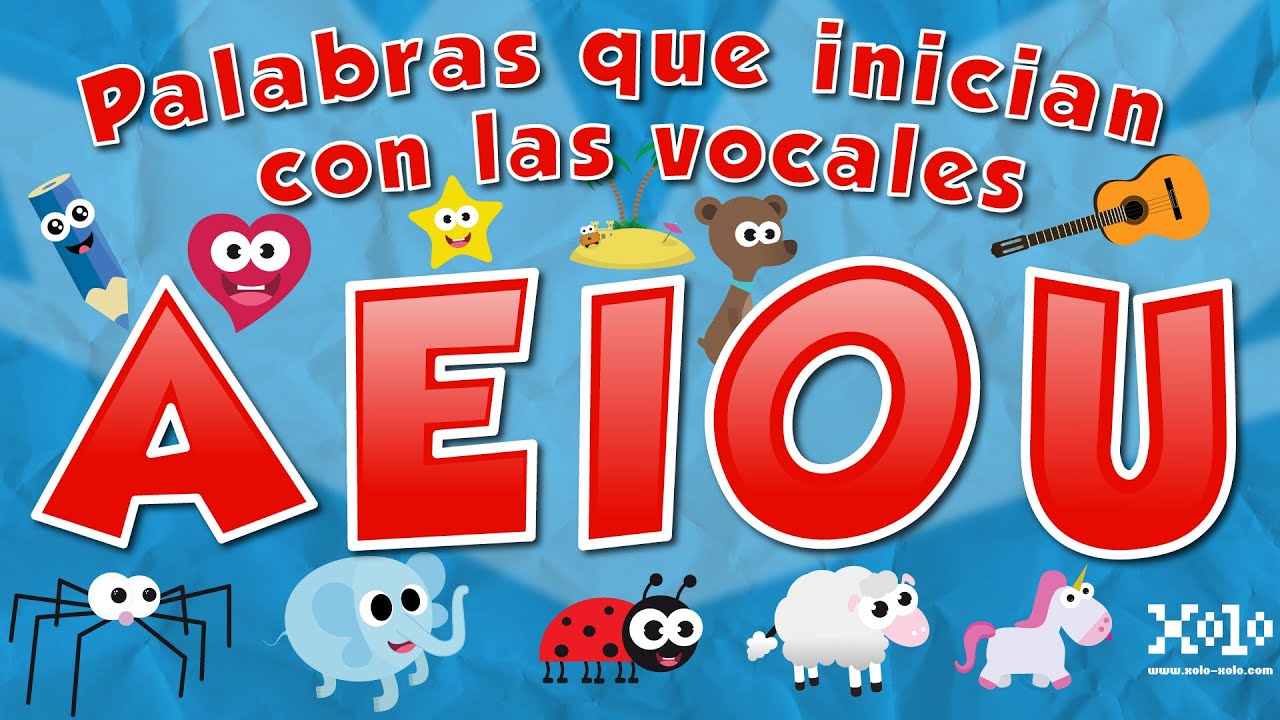 palabras con a e o