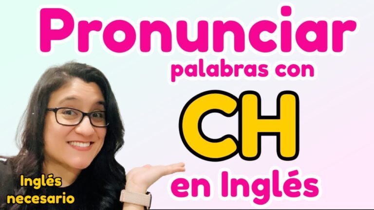 palabras con ch en ingles