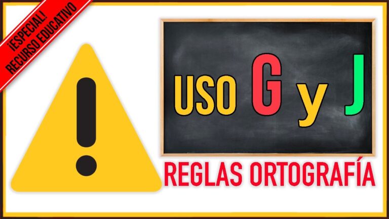 palabras con g y j dificiles