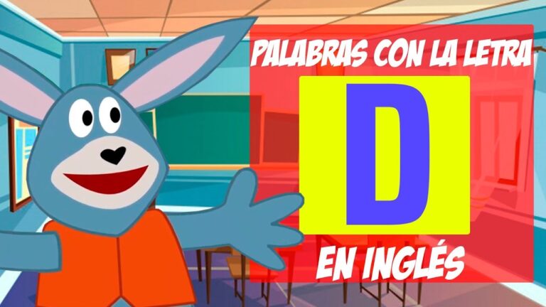 palabras con la letra d en ingles para niños