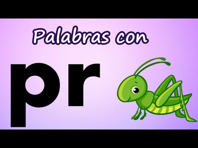 palabras con la letra pr