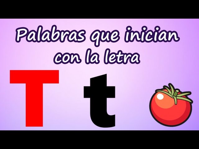 palabras de 5 letras que empiezan por t