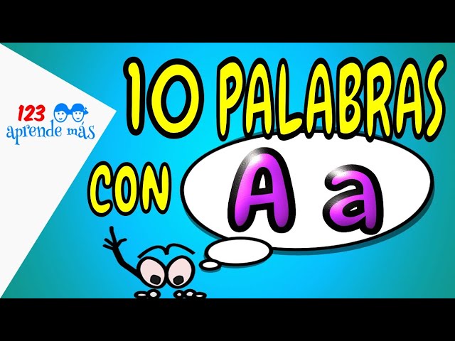 palabras de 5 letras que terminen en a