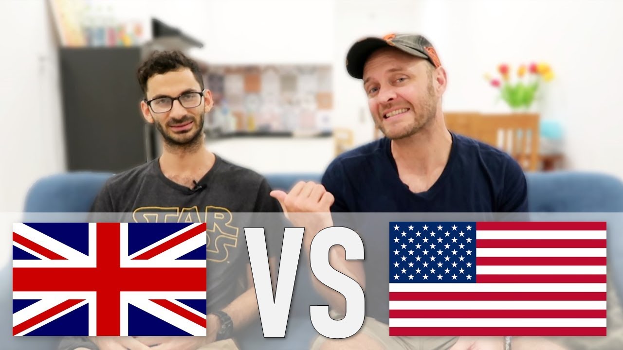 palabras en britanico y americano