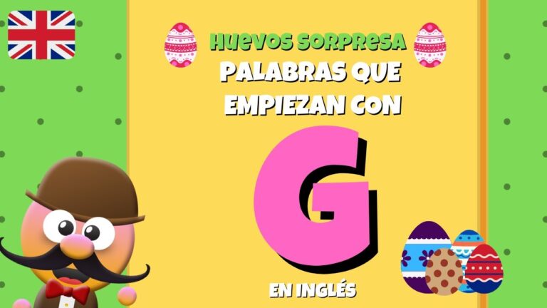palabras en inglés con g