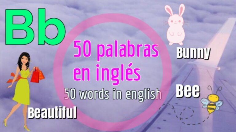 palabras en ingles letra b