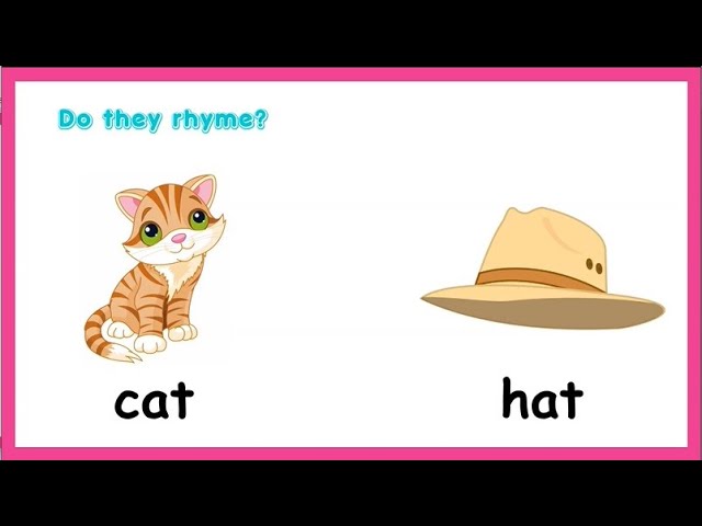 palabras en ingles que rimen