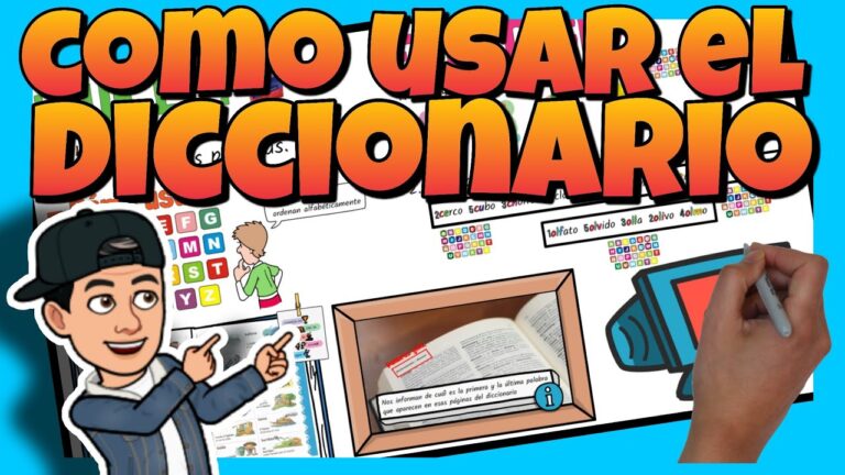 palabras guía de un diccionario