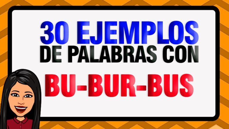 palabras que empiecen con bus
