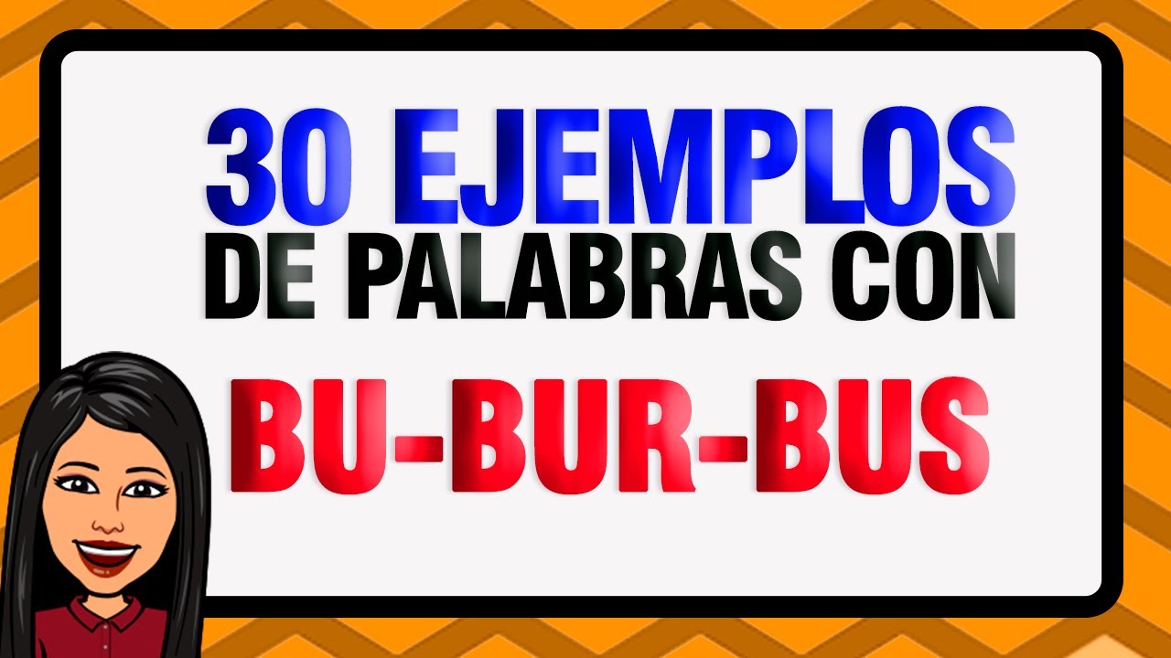 palabras que empiecen con bus