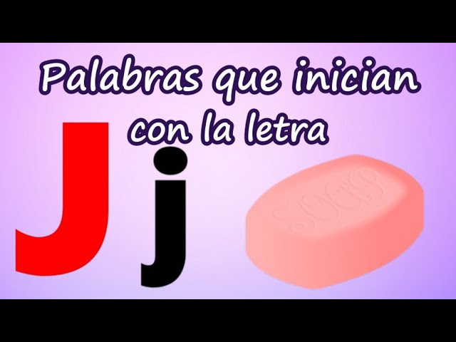 palabras que empiezan con j