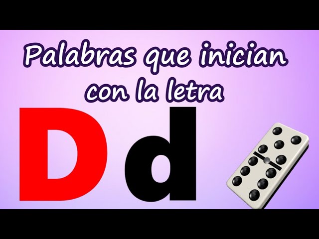 palabras que empiezan por das