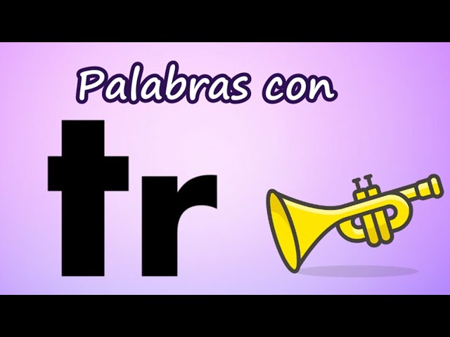 palabras que empiezan por tra