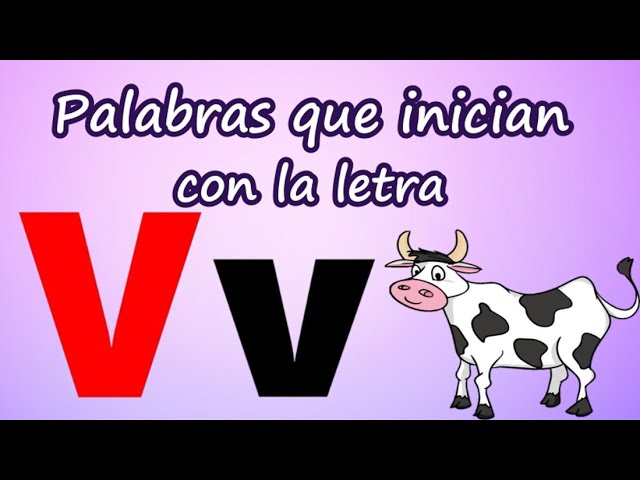 palabras que empiezan por ve