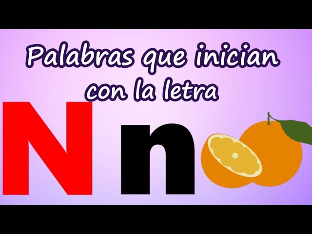palabras que empiezen con n
