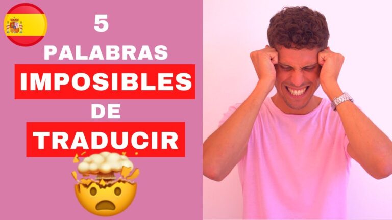 palabras que solo existen en español