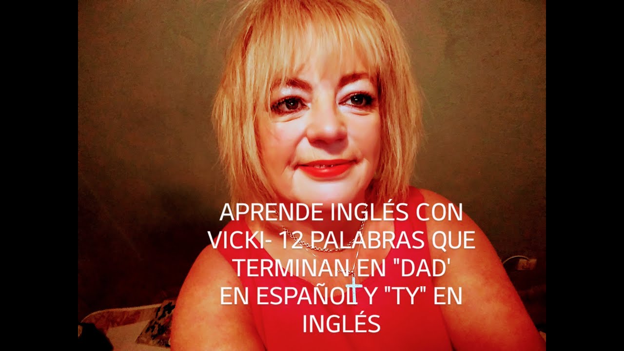 palabras que terminan en dad