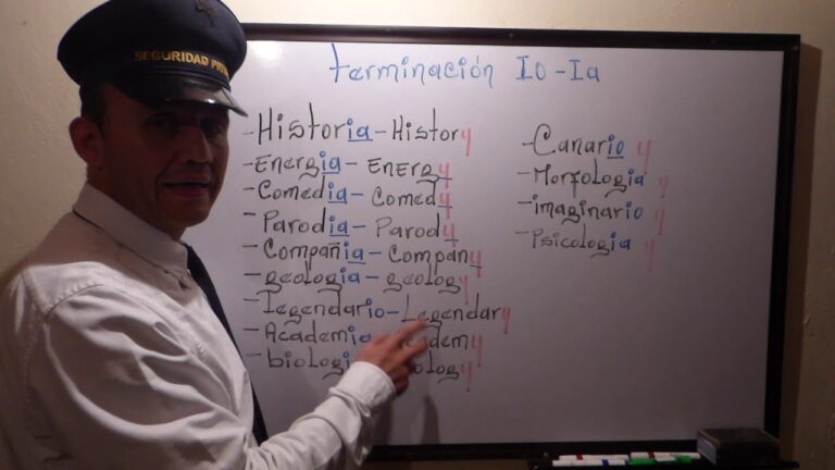 palabras que terminan en io