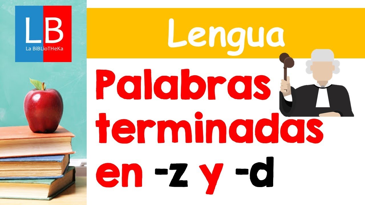 palabras que terminen en d