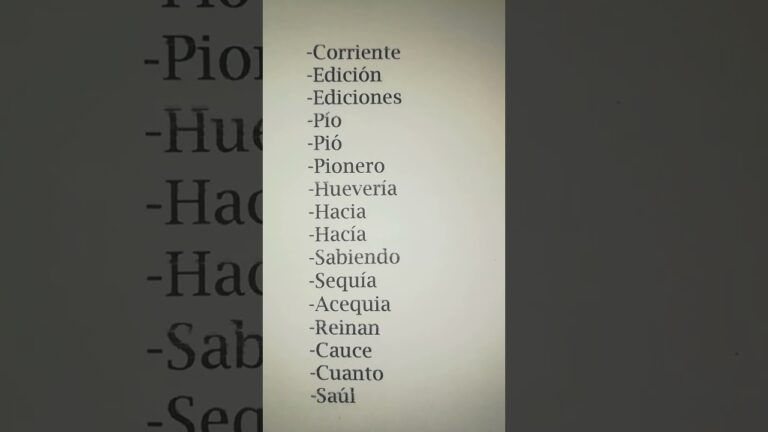 palabras que terminen en des