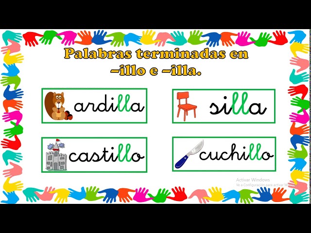 palabras que terminen en ola