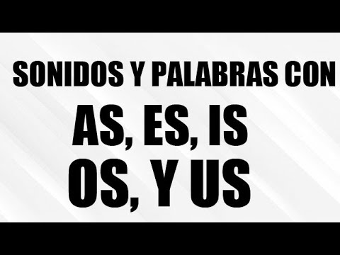 palabras que terminen en os