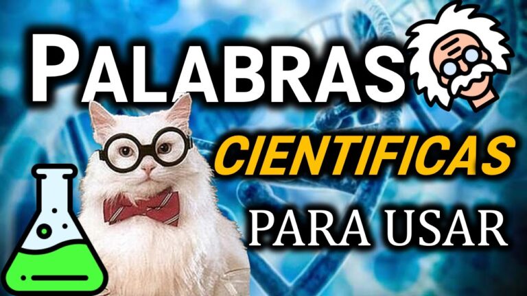 palabras relacionada con la ciencia