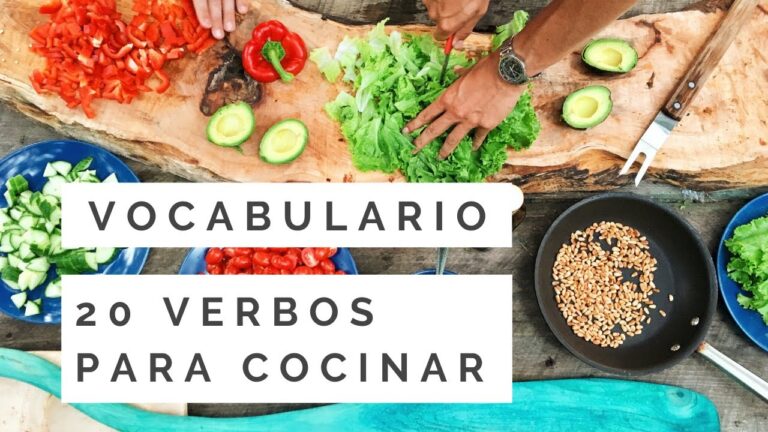 palabras relacionadas con la cocina