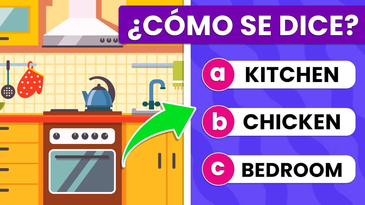 partes de la casa en ingles ejercicios
