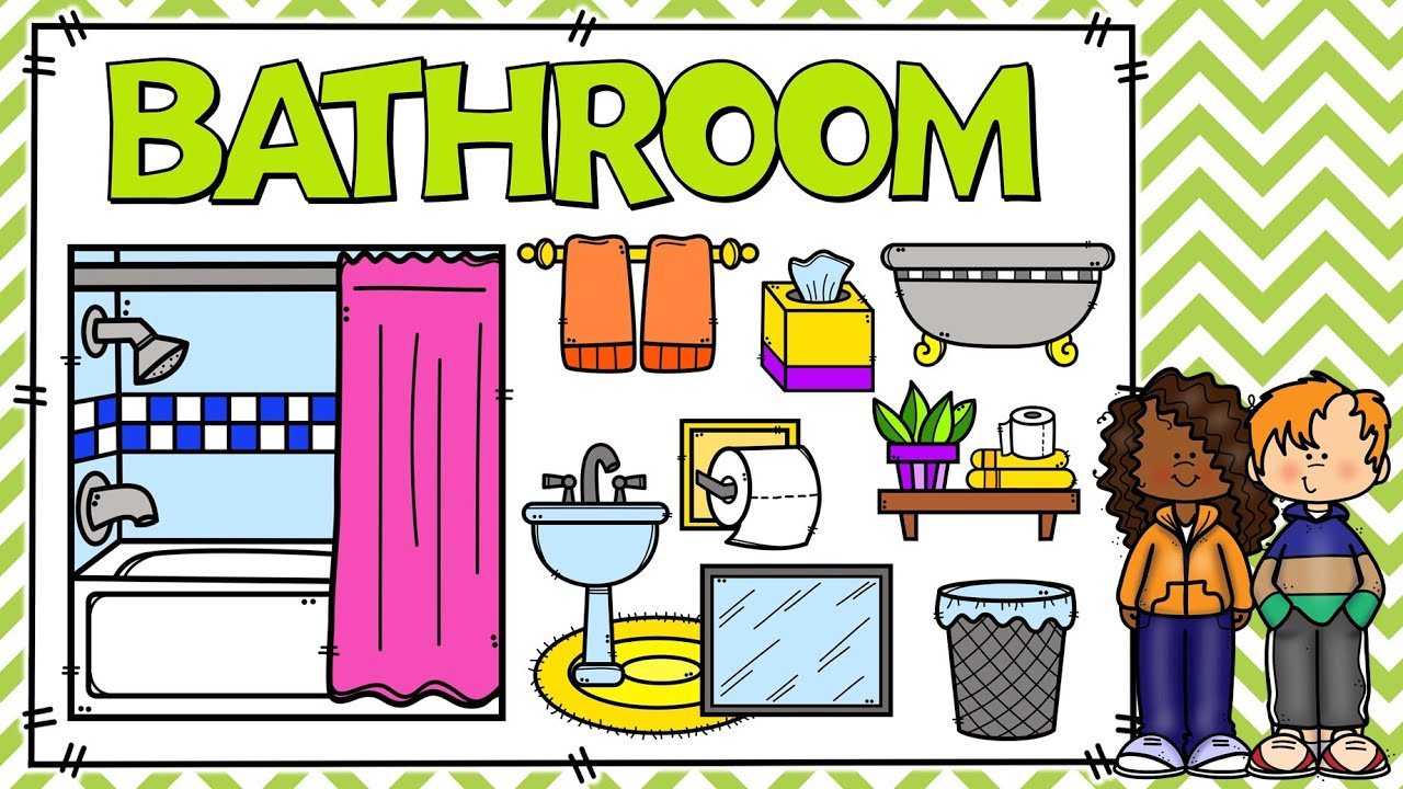 partes de un baño en ingles