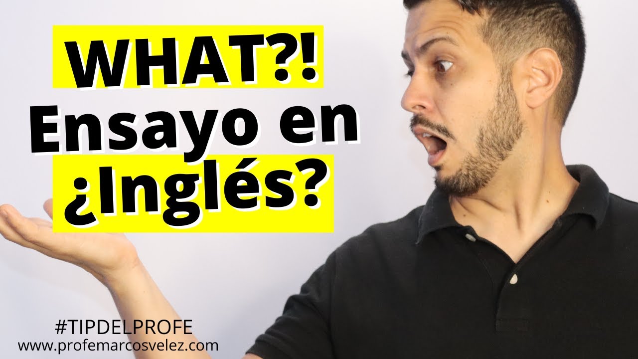 partes de un ensayo en ingles