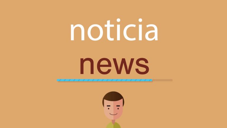 partes de una noticia en ingles