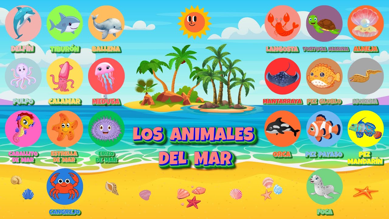 planeacion de los animales del mar