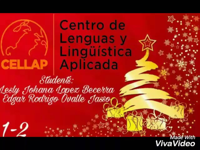 planes para navidad en ingles