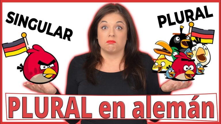 plural de palabras en aleman