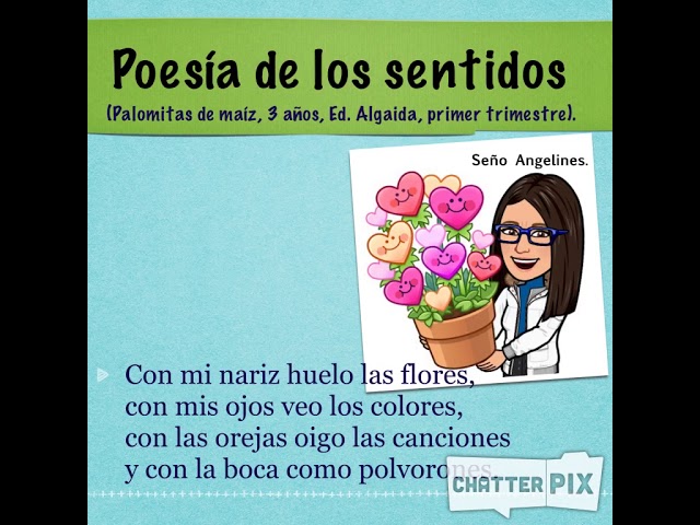 poemas sobre los 5 sentidos