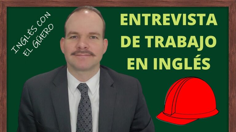 preguntas en ingles en una entrevista