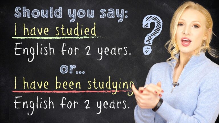 present perfect continuous and simple