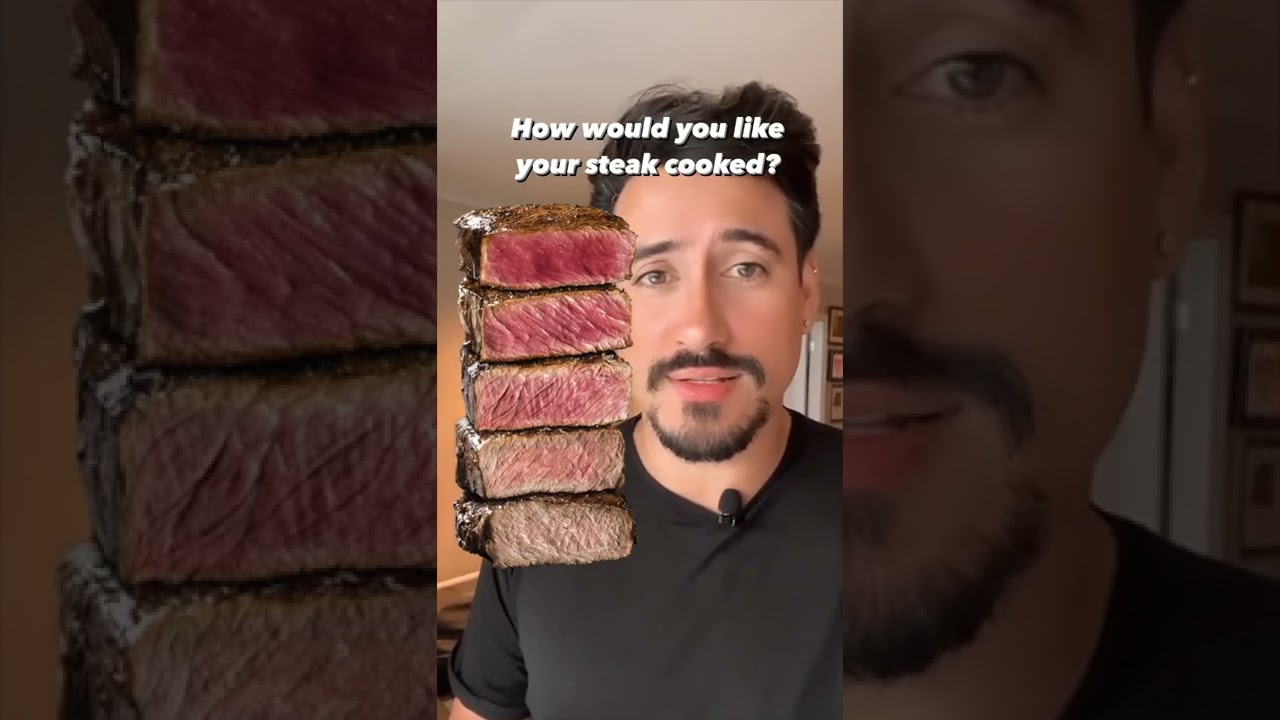 punto de la carne en ingles