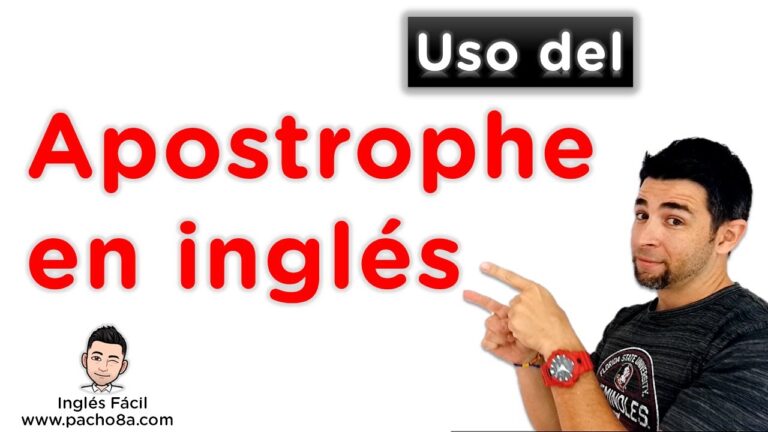 que es un apostrofe en ingles