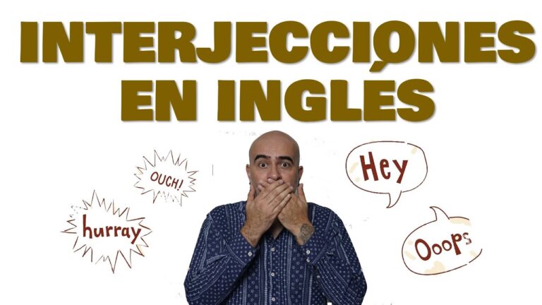 que es una interjeccion en ingles
