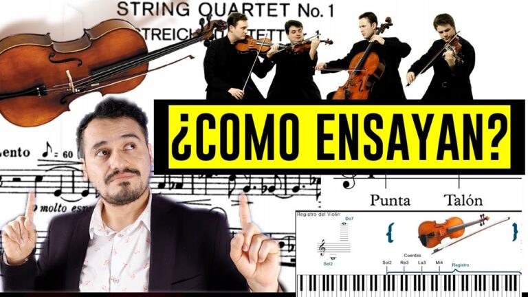 que instrumentos componen un cuarteto de cuerda