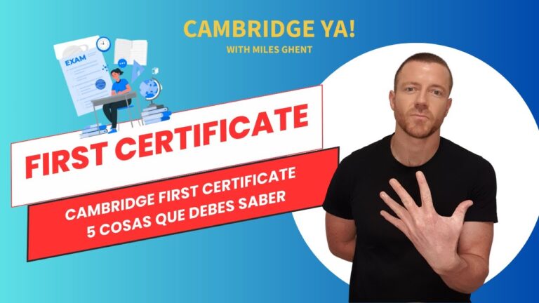 que nivel es el first certificate
